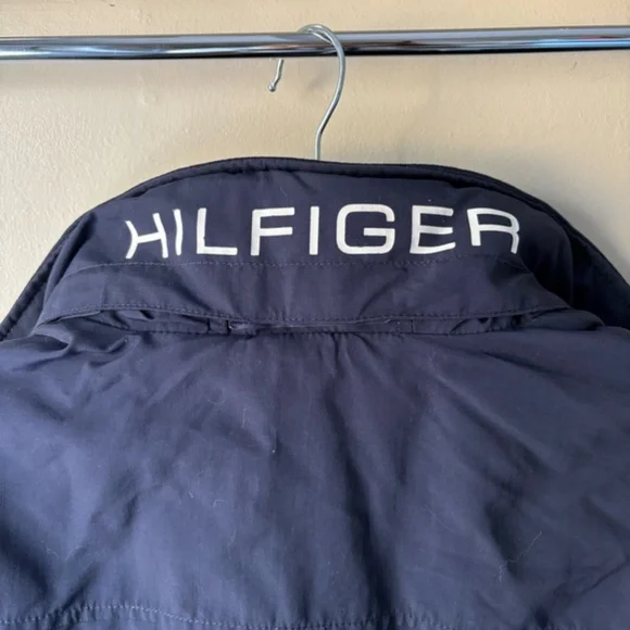 Tommy Hilfiger Vintage 90’s Bomber Yacht Sailing Jacket Men's Size XL - Picture 8 of 9
